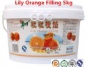lily orange filling for fresh fruit pie and all kinds of baking cakes/bread - product's photo