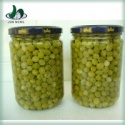 canned roasted green peas - product's photo
