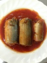 canned mackerel in tomato sauce with vegetable oil - product's photo