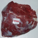 frozen hindquarter topside meat - product's photo