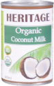 organic coconut milk - product's photo