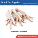 halal frozen chicken feet from brazil - product's photo