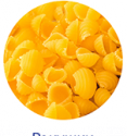 wheat pasta shells 20 kg tm petrovskie nivy - product's photo