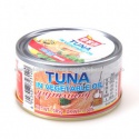 canned tuna chunk in soybean oil - product's photo