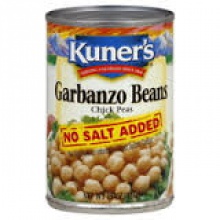 canned chickpeas - product's photo