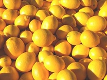 fresh yellow lemons - product's photo