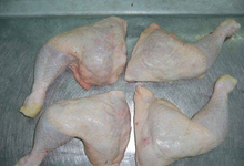 perfect frozen chicken leg  - product's photo