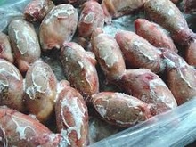 frozen beef testicle - product's photo