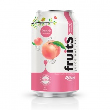 fruit juice packaging : peach juice 330ml fruit drinks brands - product's photo