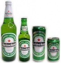 heineken larger beer, bavaria - product's photo