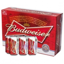 budweiser beer 330ml - product's photo