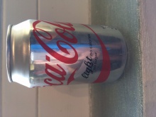 coca cola sleek 330ml can - product's photo