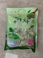 new matcha flavor gummy soft candy - product's photo