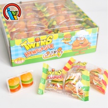 twins hamburger gummy jelly soft candy - product's photo