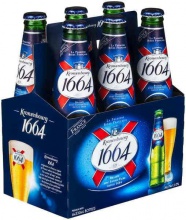 kronenbourg 1664 blanc alcoholic and non alcoholic - product's photo