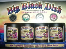 big black dick dark caribbean rum - product's photo