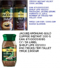 jacobs instant coffee 200g - product's photo