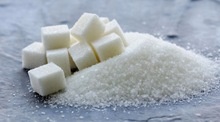 refined white cane sugar cubes  - product's photo