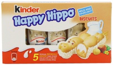  kids happy hippo hazelnut 5 x 103.5 g - product's photo