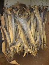  dried cod fish in pieces and cuts/ dry stock fish  - product's photo