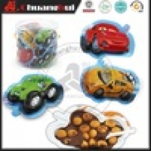 car model milk chocolate with biscuit / car chocoate cup - product's photo
