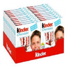 kinder chocolate t4 50g / kinder chocolate 100g t8 / kinder bueno 43g - product's photo