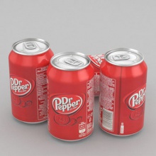 dr pepper & dr pepper zero soft drink  - product's photo