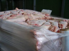 frozen pork hind legs  - product's photo