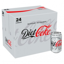 diet coke 24 x 330 ml pack - product's photo