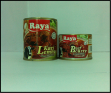 canned beef meat - product's photo