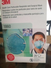 3m 1860 respirator medical surgical for sale  - product's photo