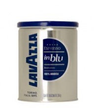 250gr lavazza espresso inblu ground coffee in tin - product's photo