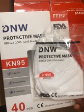 kn95 dust mask 5ply face mask protective mask - product's photo