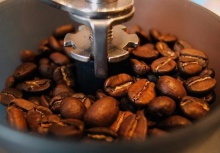 natural roasted arabica and robusta coffee beans ready  - product's photo