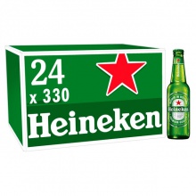 heinekens larger beer 330ml x 24 bottles  - product's photo