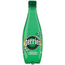 perrier carbonated mineral water, set of 24 bottles of 50 cl - product's photo