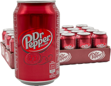 dr pepper regular (24 x 330 ml) - product's photo