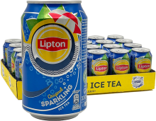 lipton ice tea sparkling original (24 x 330 ml) - product's photo
