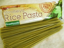 organic moroheiya rice pasta - product's photo