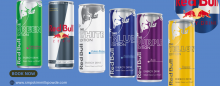 red bull energy drink - product's photo