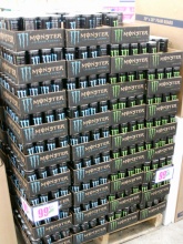 monster energy, 16oz. cans, 24 pack - product's photo