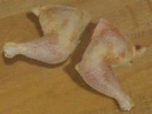 chicken leg quarter - product's photo