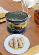 canned tuna in oil - product's photo