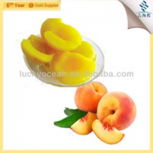 yellow peach fruit in can  - product's photo