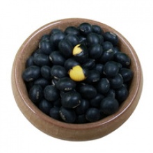 black soybeans with yellow kernel - product's photo