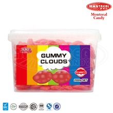 2kg box packing strawberry flavour gummy cloud - product's photo