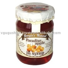 paradise apple in syrup canned fruit - product's photo