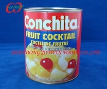 wholesale cheap canned fruit cocktail in light syrup - product's photo