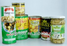 newly crop canned mushroom in brine - product's photo