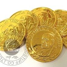 chocolate coin in bag - product's photo